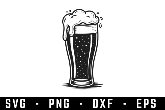 Beer Glass SVG: Craft Bold Designs for DIY & Business