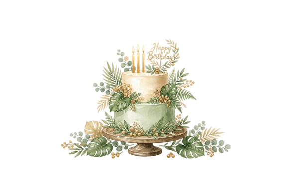 Bringing Celebrations to Life with Floral Birthday Cake Png Clipart