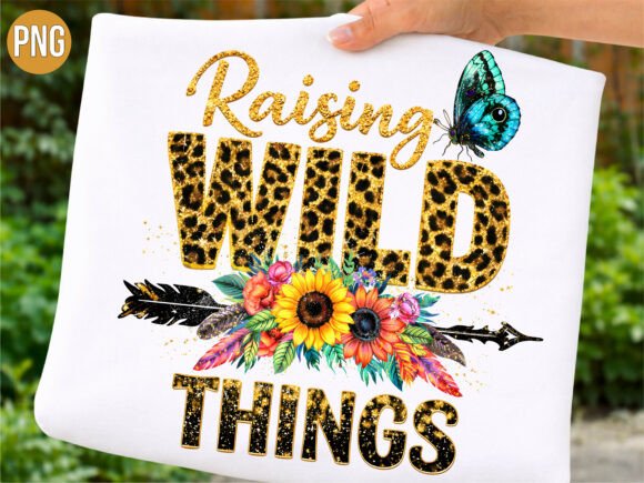 Elevating Digital Design Workflows with the Raising Wild Things Sunflower Arrow PNG