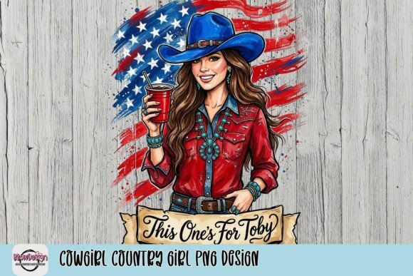 Embrace the Spirit of the Heartland with the Cowgirl Country Girl PNG Design