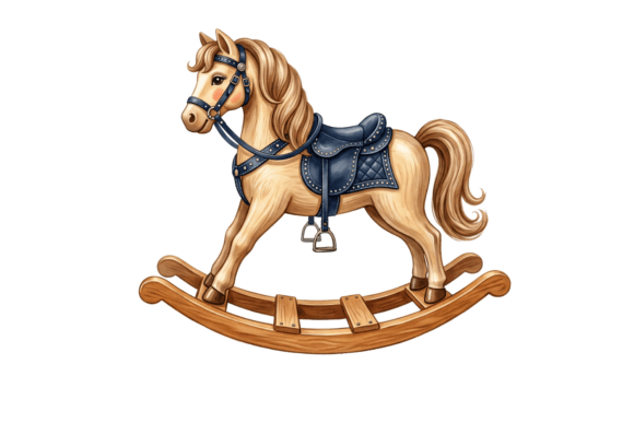 Evaluating Wooden Horse Toy PNG Clipart for DIY Projects and Handmade Businesses
