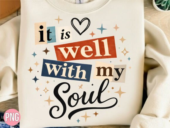 It Is Well With My Soul Retro PNG