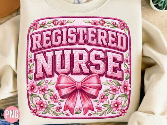 Registered Nurse Floral Pink Bow PNG: A Practical Guide for Crafters and POD Sellers