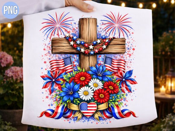 Religious Cross Patriotic Floral PNG: A Guide for Creators