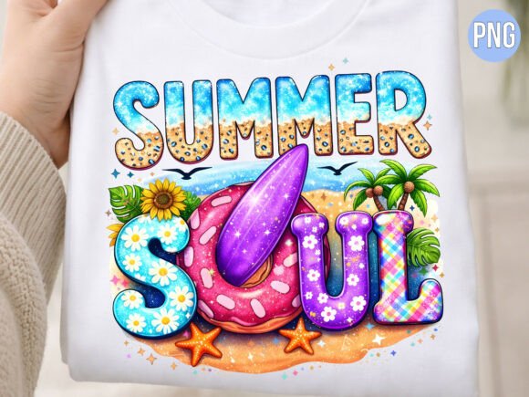 Summer Soul Beach Life Tropical PNG