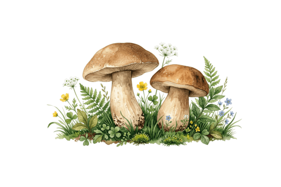 Unlocking Creative Potential with High-Quality Mushroom PNG Cut Files